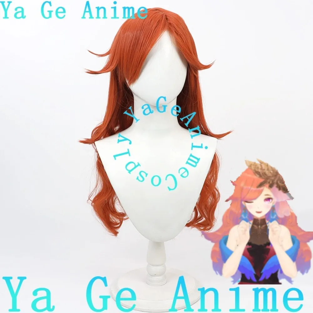 

VTuber Takanashi Kiara Cosplay Wig Anime Reality Show Game Role-playing Wig Used For Anime Dance Parties