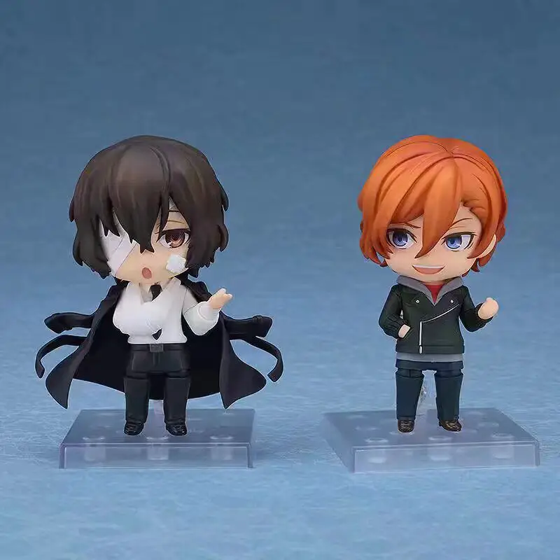 Nendoroid de Anime de 10 cm # Figura Articulada Intercambiable de Osamu Dazai 2409, Adorno de Escritorio, Juguete Coleccionable Decorativo, Regalos