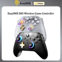 EasySMX D05 Wireless Gamepad for Nintendo Switch PC with Charging Dock RGB Hall Effect Joysticks Game Controller for Windows