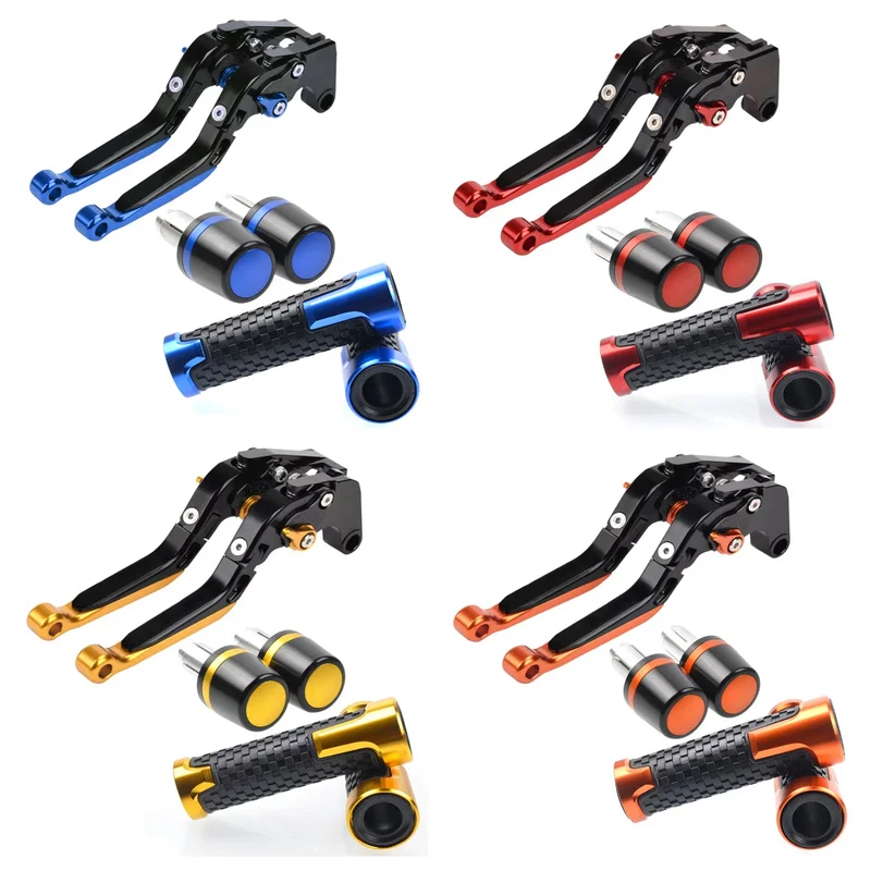Brake Clutch Levers Handlebar Grips ends For SUZUKI GSF 1250 250 600 650 S/N BANDIT 2007-2015  2008 2009 2010 2011 2014