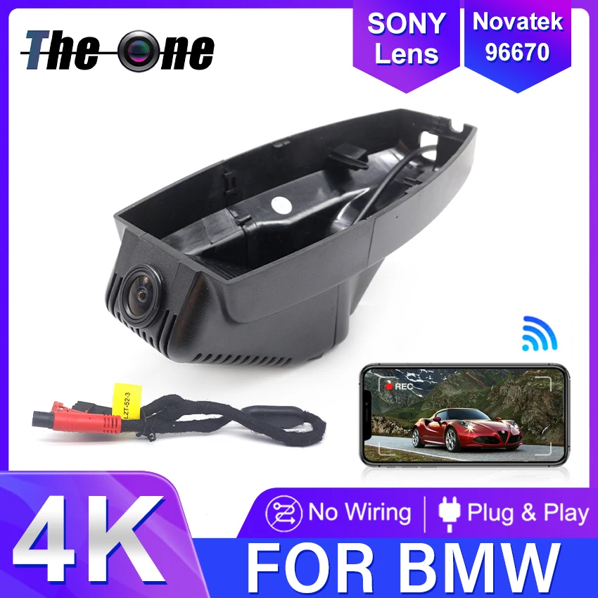 Plug and Play HD 2160P Wifi Dedicated Car DVR Dash Cam For BMW X1 E84 F48 X3 E83 F25 X5 E53 E70 F15 Z4 E85 E86 E89 E90 E93 06-12