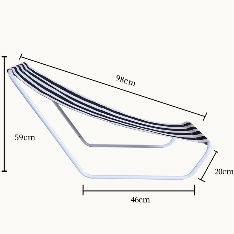 휴대용 야외 해변 안락 의자, 캠핑용 쉬운 접이식 낮잠 의자, 낚시 바베큐 라운지 여행 해변 안락 의자 해변 의자
