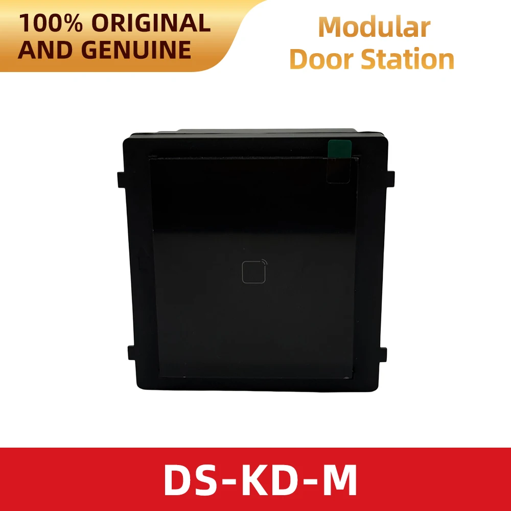 Original DS-KD-M Hikvision IP Intercom Keypad Module 13.56MHz PoE IP65 Flush/Surface Mount For Home Building