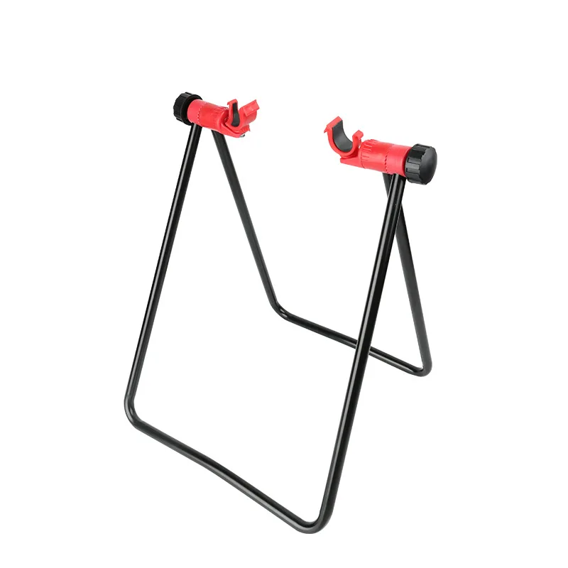 Mountain Bike Triangular Vertical Parking Rack Road Bike U-shaped Repair Frame Folding Maintenance Rack Riding Equipment