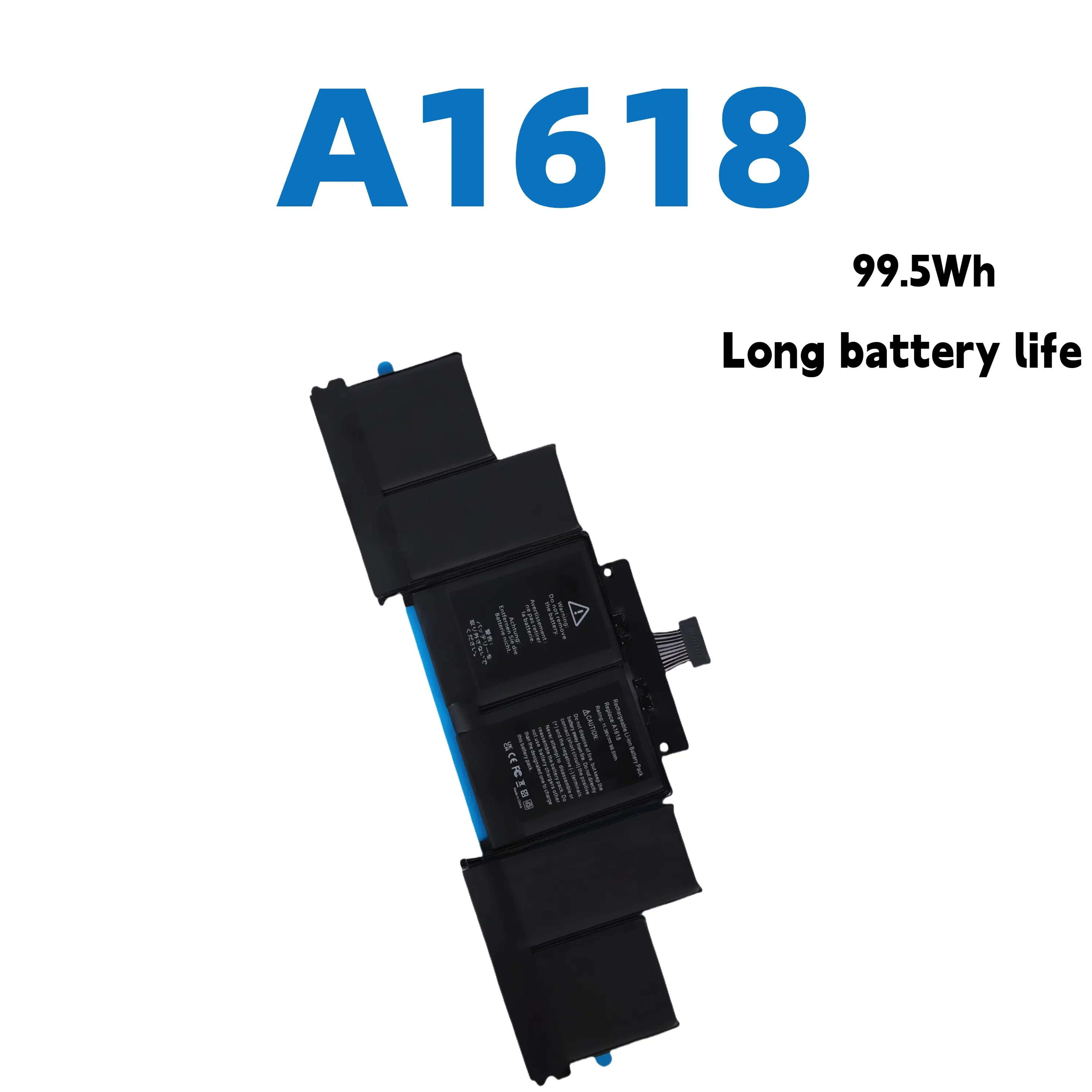 

Аккумулятор для ноутбука AUSSY A1618 99,5WH для Apple MacBook Pro 15 дюймов A1398 2015 года 020-00079 MJLQ2LL/A MJLT2LL/A