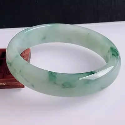 

Natural Myanmar Jade Jade 54mm-62mm bracelet Princess jewelry bracelet send mom send girlfriend gift