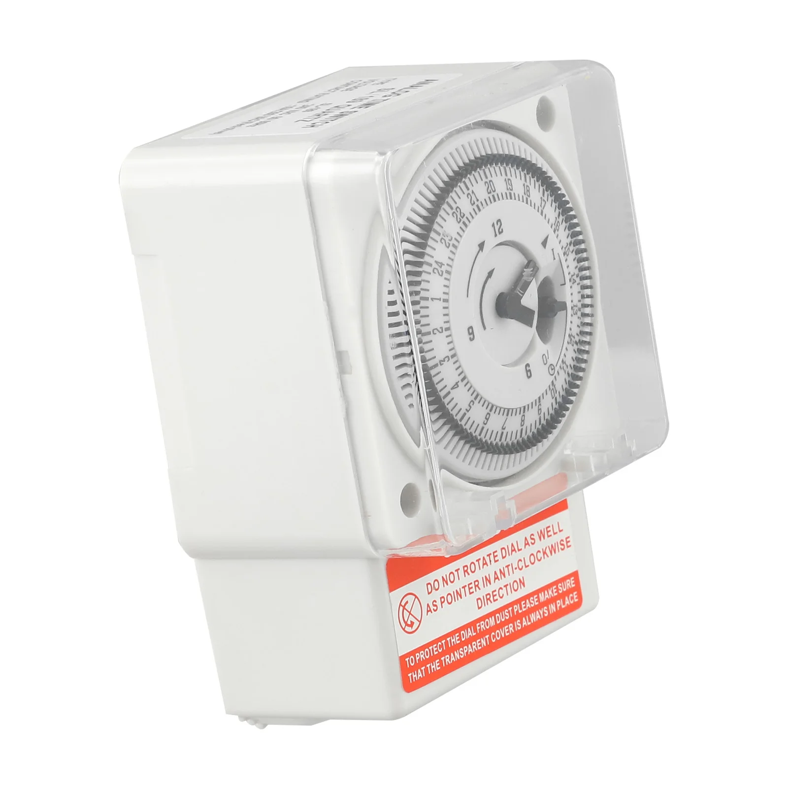 Analog Mechanical Timer With User Friendly Controls Accommodating Daily Tasks Over a Full Day\'s Span at AC220V
