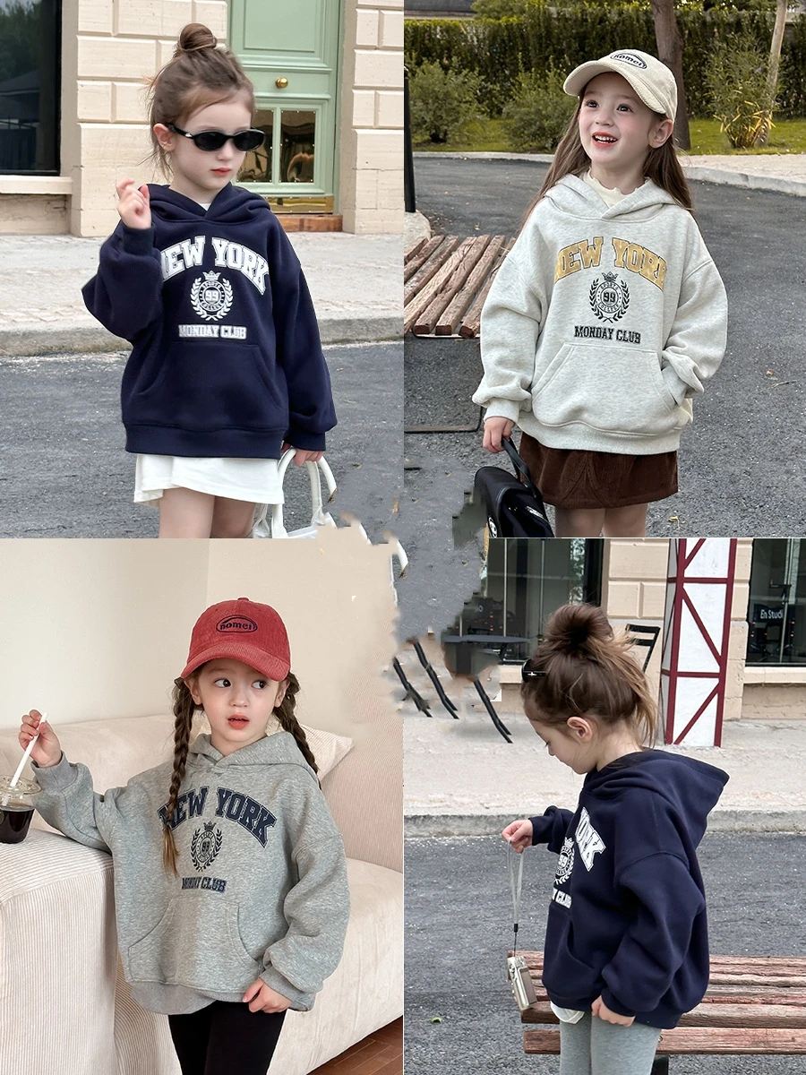 

Kpop Idol Same Style Girls Cotton Hoodie Y2K Harajuku Korean Streetwear Pullover Jacket Casual Sweatshirt Celebrity Same Top