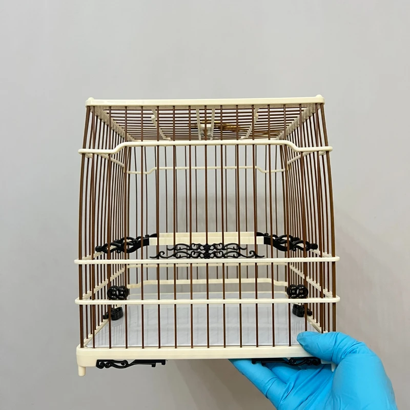 

Portable Bird Cages Parrot Budgie Canary Breeding Luxury Park Bird Cages Carrier Decoration Vogelkooi Birds Supplies WZ50BC