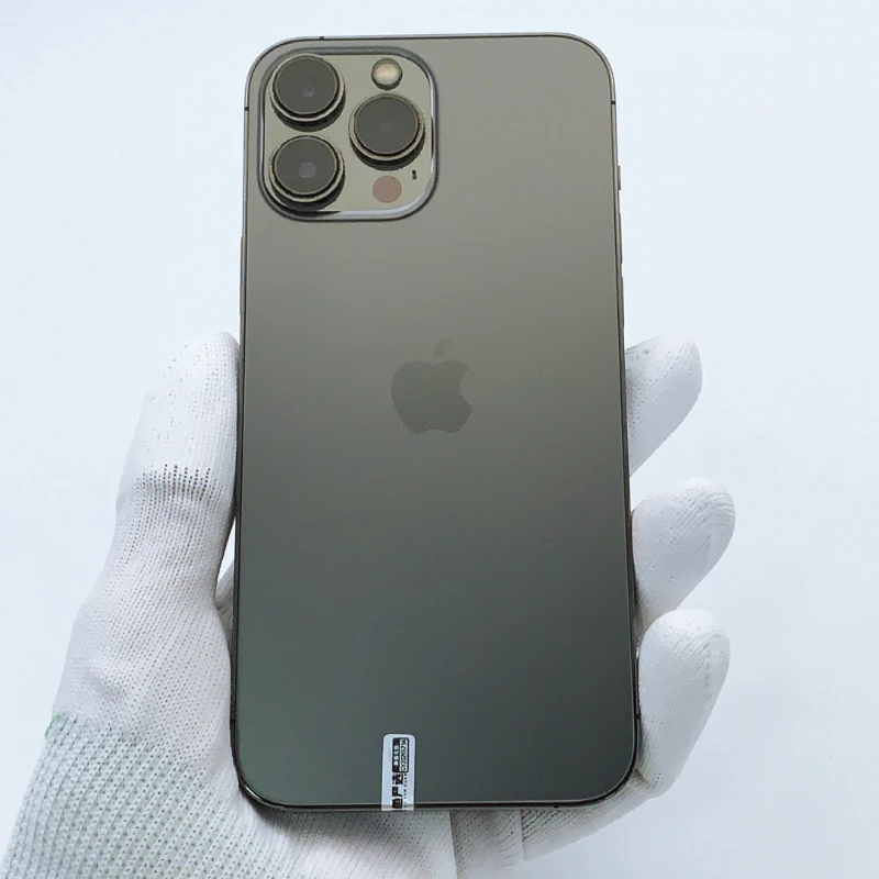 هاتف Apple iPhone 13 Pro Max الأصلي المستعمل مع معرف الوجه 6.1 بوصة 128/256 جيجابايت ROM 12 ميجابكسل IOS كاميرا هواتف ذكية سداسية النواة
