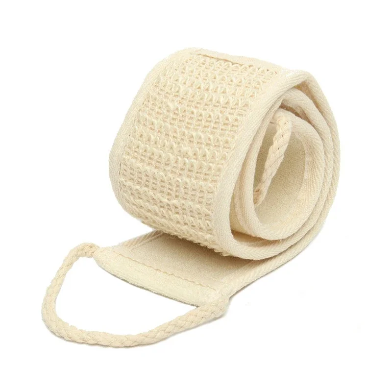 Natural Soft Exfoliating Loofah Bath Shower Unisex Massage Spa Scrubber Sponge Back Strap Body Skin Health Cleaning Tool