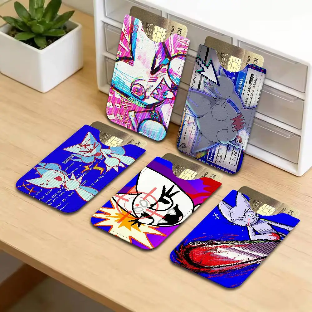 Femtany Album Anime Credit ID Business Card Holder, Practical Pocket Gift for Outdoor Driving & Daily Use