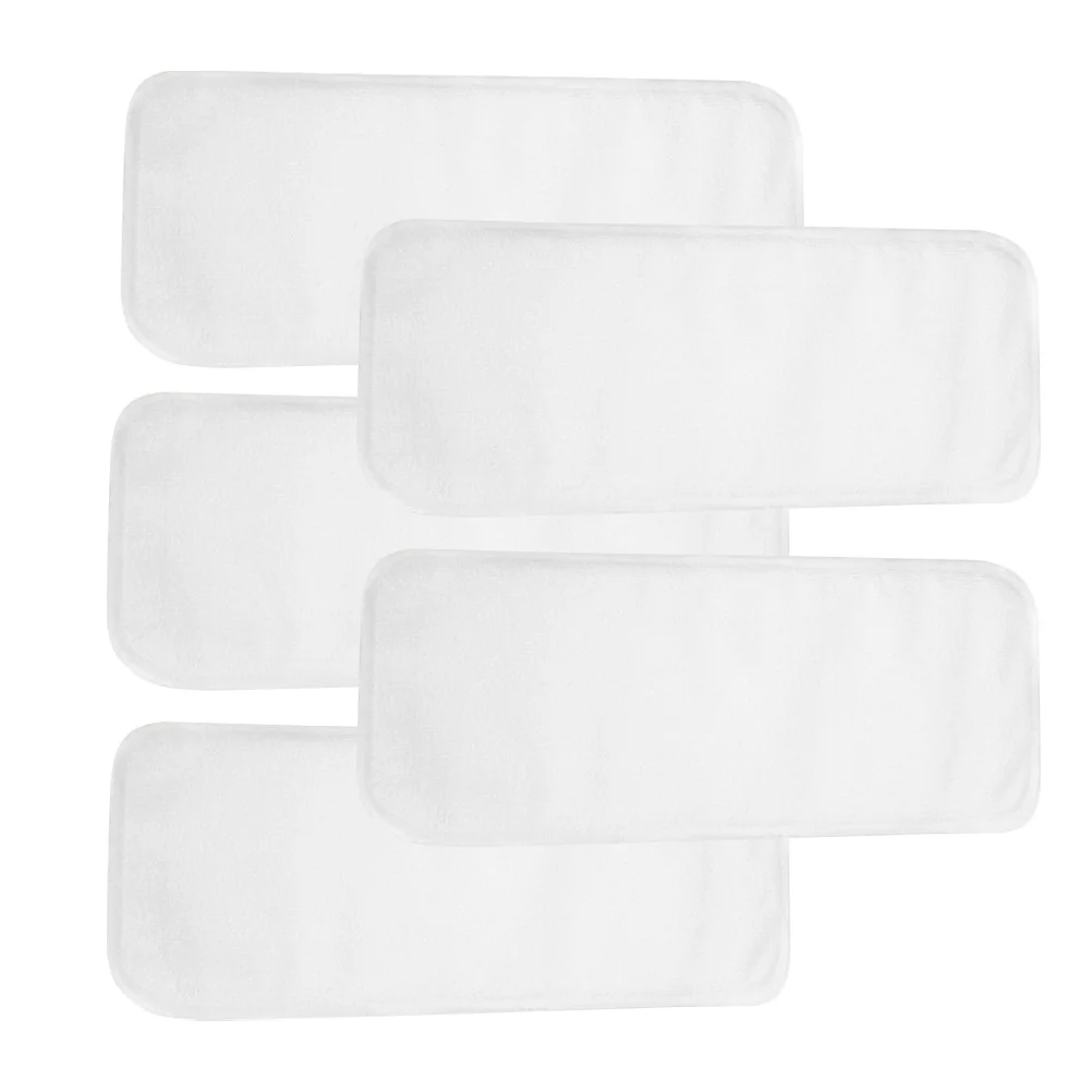 

5Pcs Nano Fiber Piss Mat Waterproof Cartoon Pad Baby Safe Comfortable Infant Mat Breathable Cotton Design Baby Pad