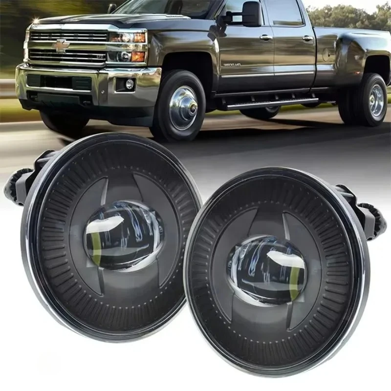 

Car Front Bumper Fog Lamp 2Pcs Led Fog Light Assembly for Chevy Silverado Avalanche Suburban 2007-2014 for GMC for Ford Mustang
