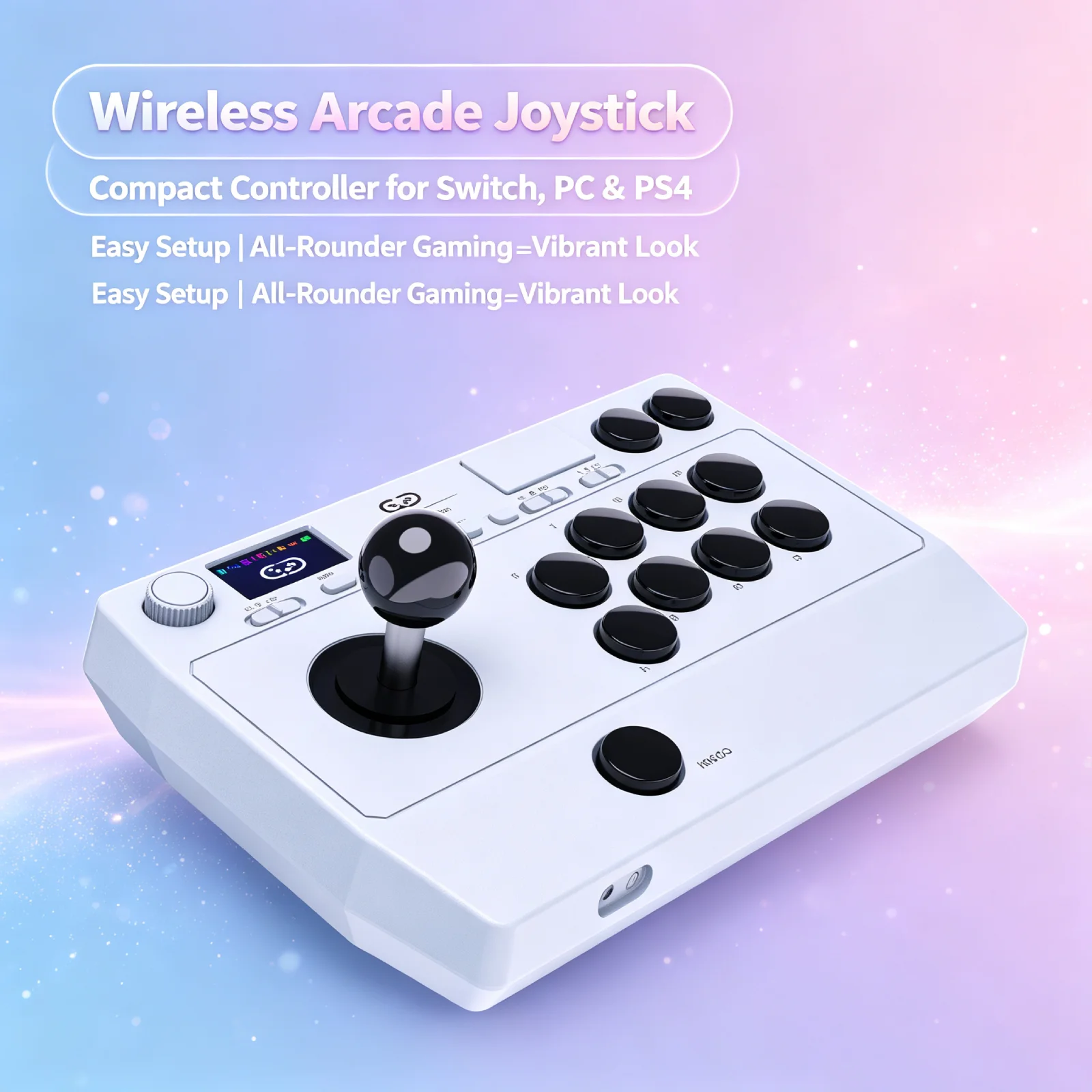 Wireless Arcade Fight Stick Compatible Fighting keyboard with PS3, PS4, Android, iOS, Switch & PC game accessories