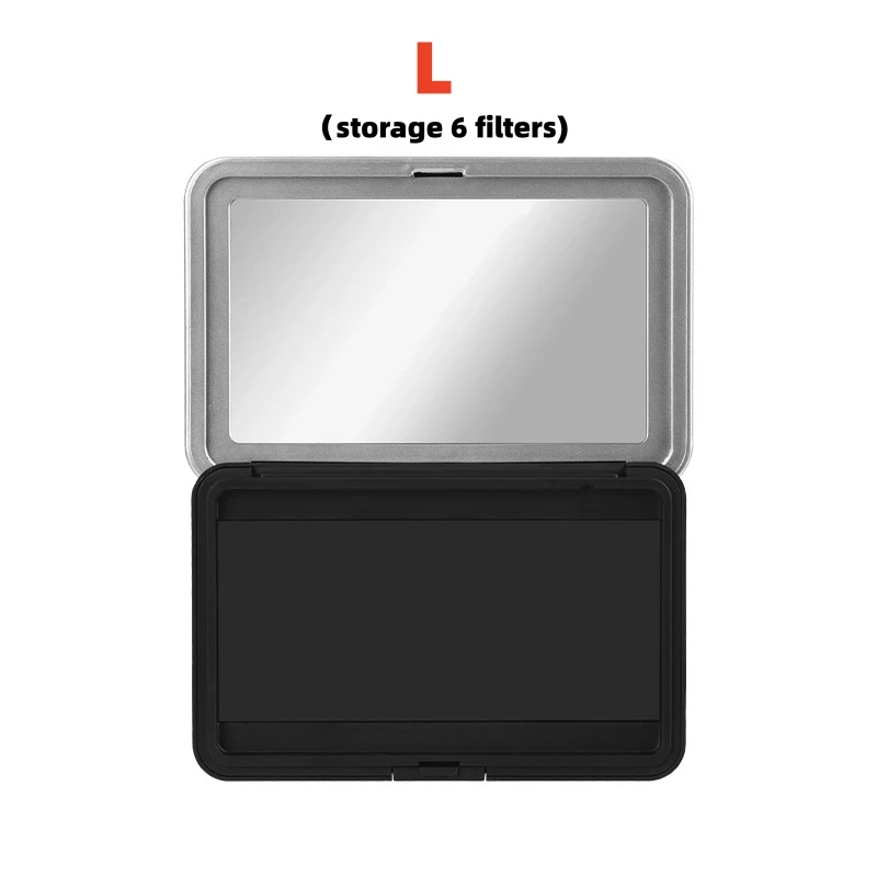 Portable Magnetic Hard Case UV ND CPL Filter Wide-angle Lens Fixed Dustproof Storage Box for DJI OSMO Pocket 4 / 3 Gimbal Camera