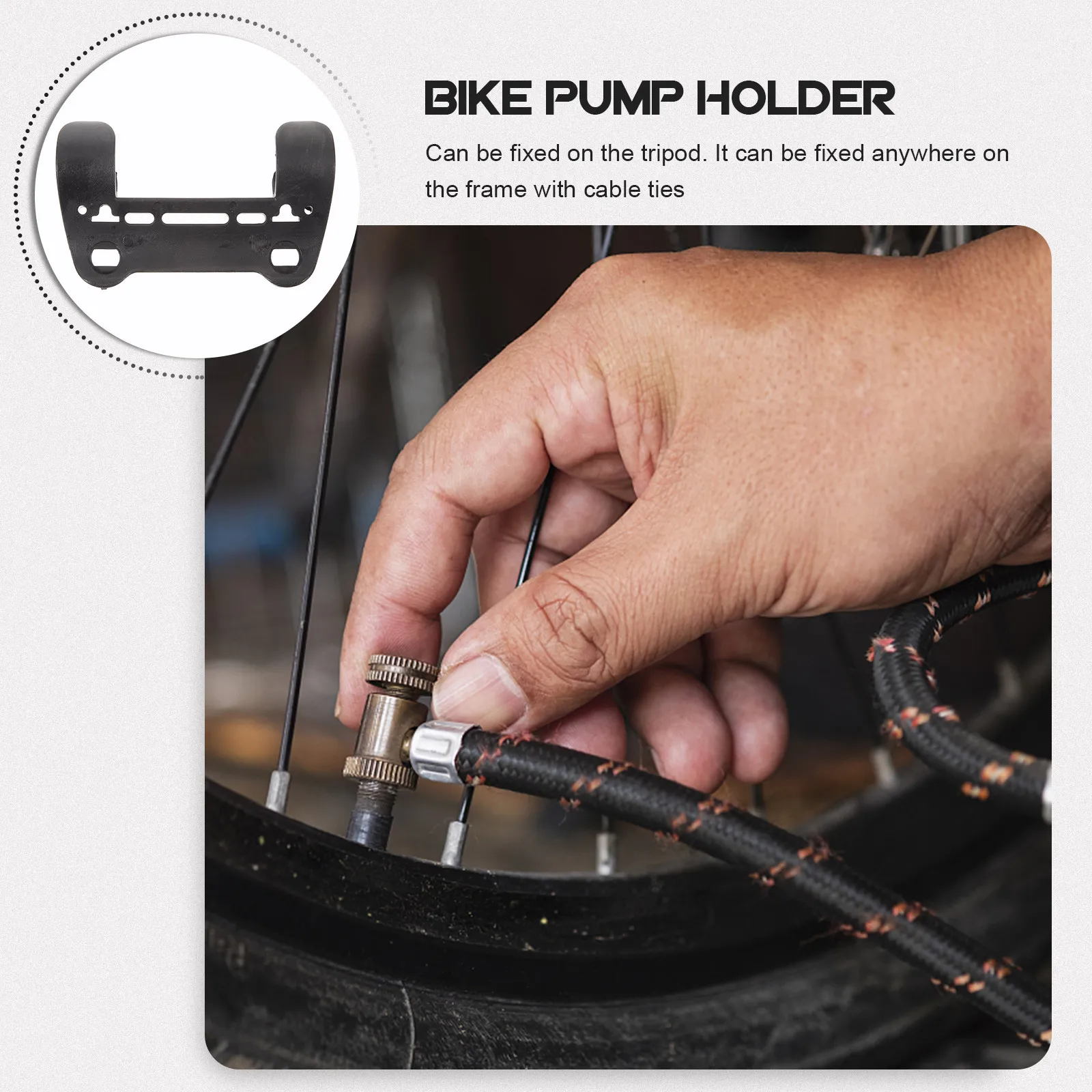 Bike Pump Frame Mount - 신뢰할 수 있는 자전거 펌프 홀더,