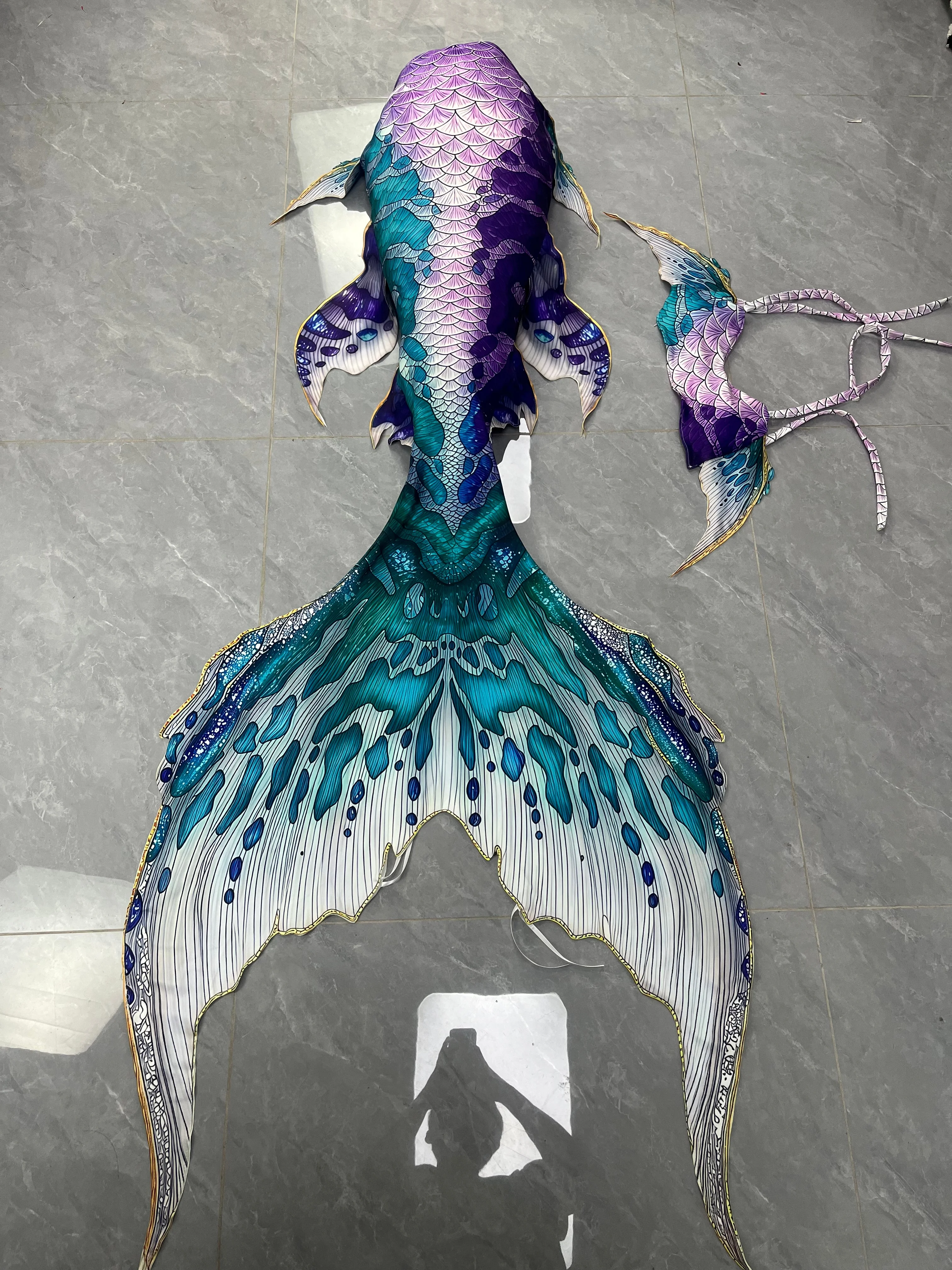 

High-Quality Hd Underwater Mermaid Performance Costume Adult Mermaid Tail