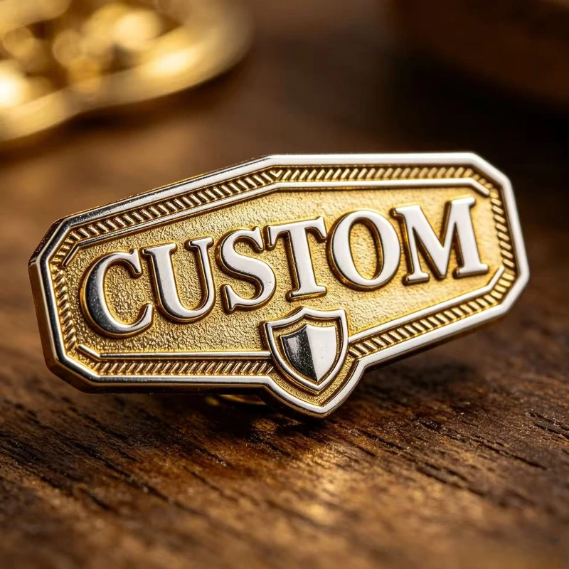 Unisex Custom Metal Brooch Badge Pin Daily Commute DIY Clothes Bag Shoes Hat Scarf T-shirt Jeans Decoration Accessories