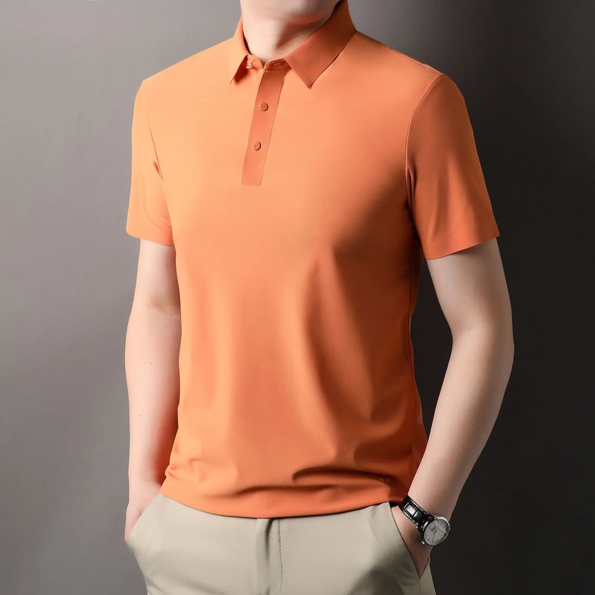 2024 New Fashion Casual Cool Short-sleeved Summer Customized Men's Suit