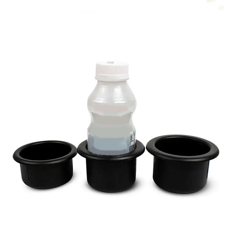 Universal Cup Water Drink Holder Recessed For RV Car Marine Boat Trailer Couch Golf Cart Sofa Table RV Modification Supplies