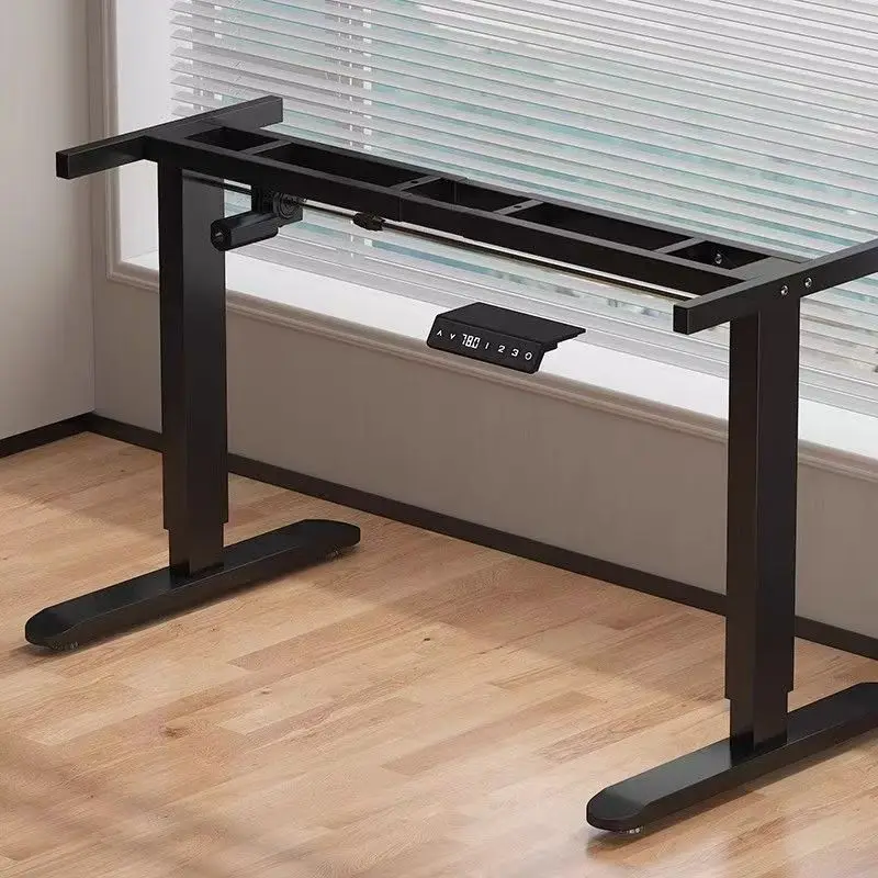 Intelligent lifting table frame Electric double motor Retractable adjustable height Lifting table legs Automatic lifting compute