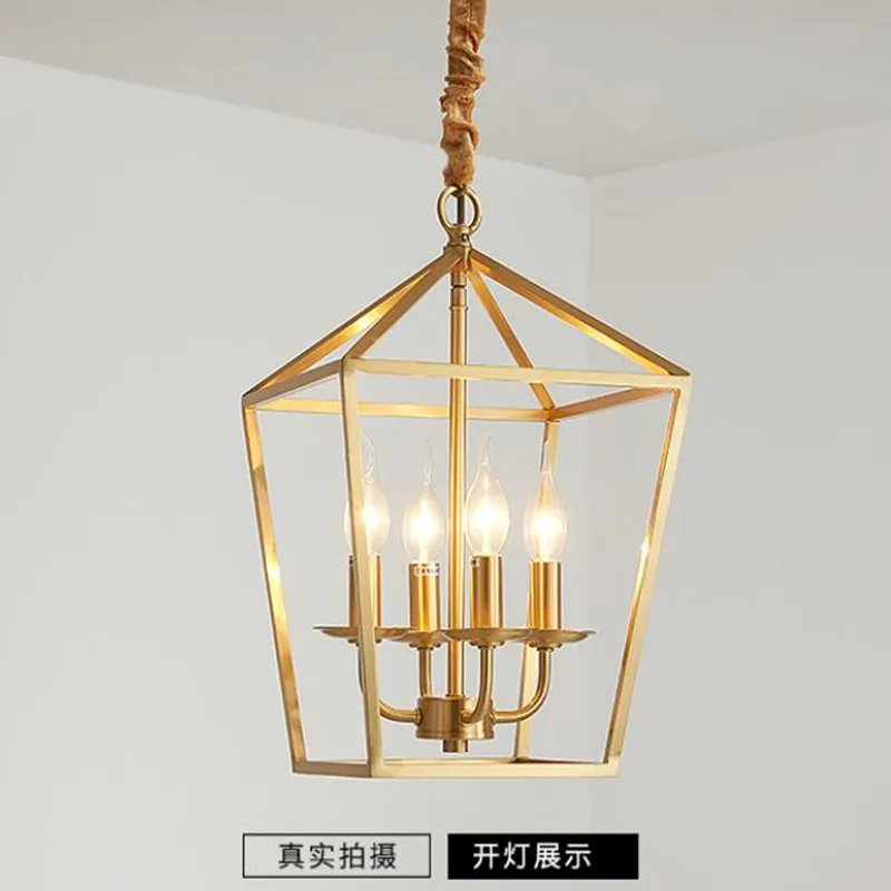 

Nordic LED chandeliers Ligthing Fixture Copper Ceiling Chandelier For Living room Kids room kroonluchter Kitchen Chandelier Lamp