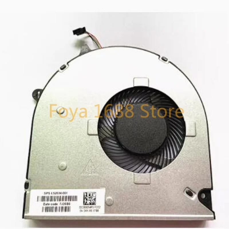 Ventilador de refrigeración, accesorios para HP 15-DU DW 15s-du 250 G8 TPN-C139 15-GW