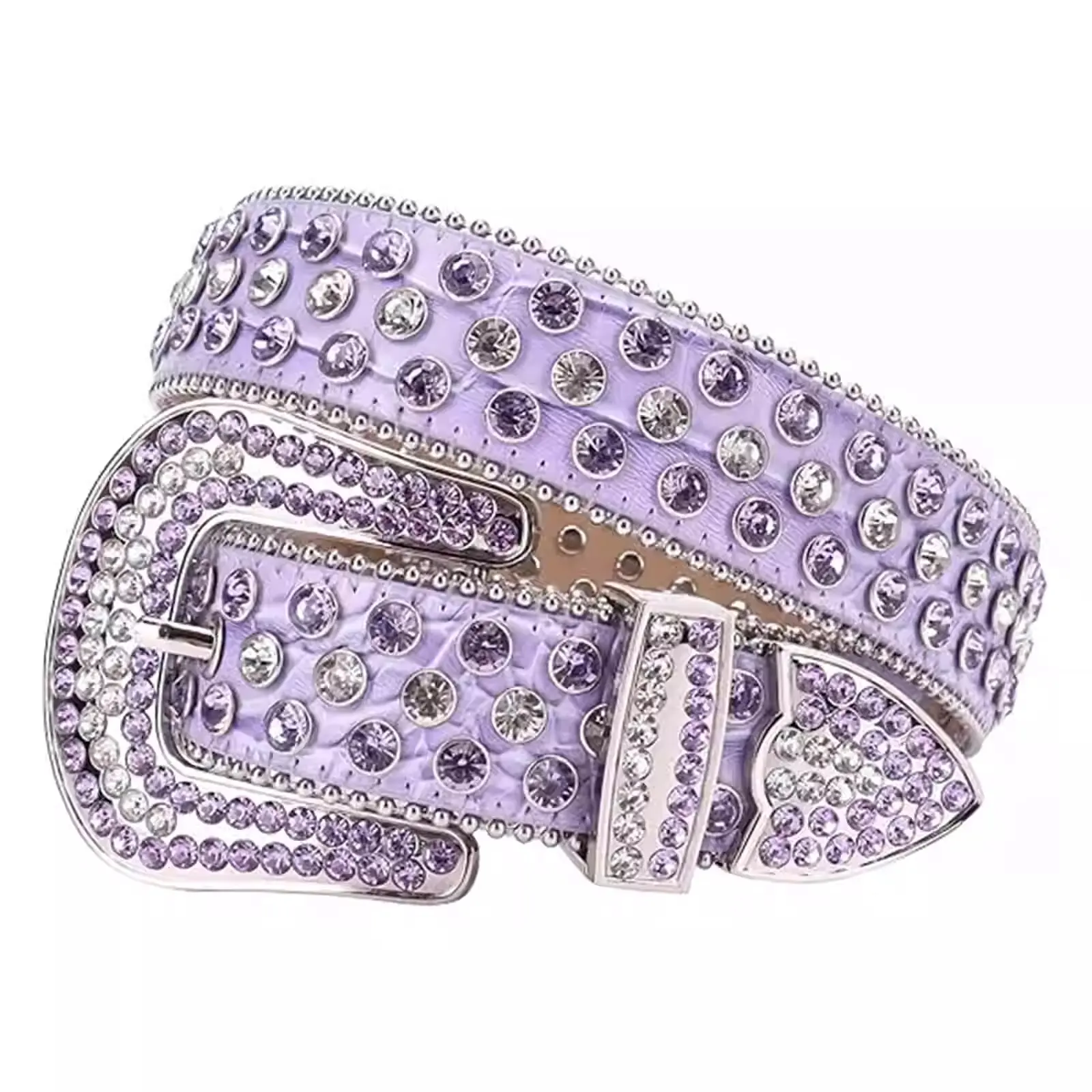 

women fashion punk gothic rhinestone belts soft leather pin buckle belt girls personality waistband designer blue strapon leash