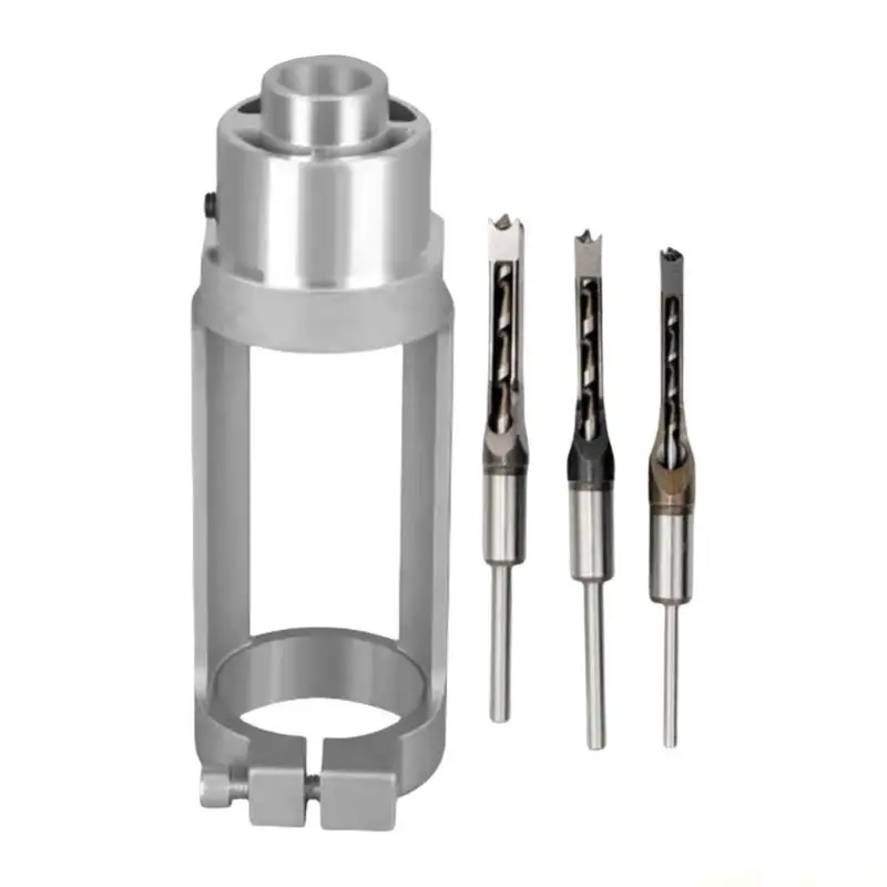 A2BE Sturdy Drill Bit Stabilizer Easy Installs Boring Tool For Efficient Woodworking Operations In Furniture Manufacturing