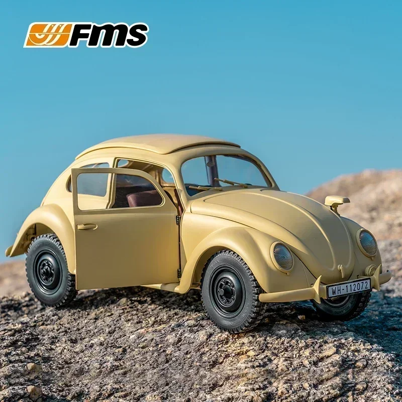 Fms 1:12 Type82e Kommandeurwagen Beetle Classic 2.4g 4wd Variable Speed Simulation Electric Remote Control Car Model Toy Car Boy