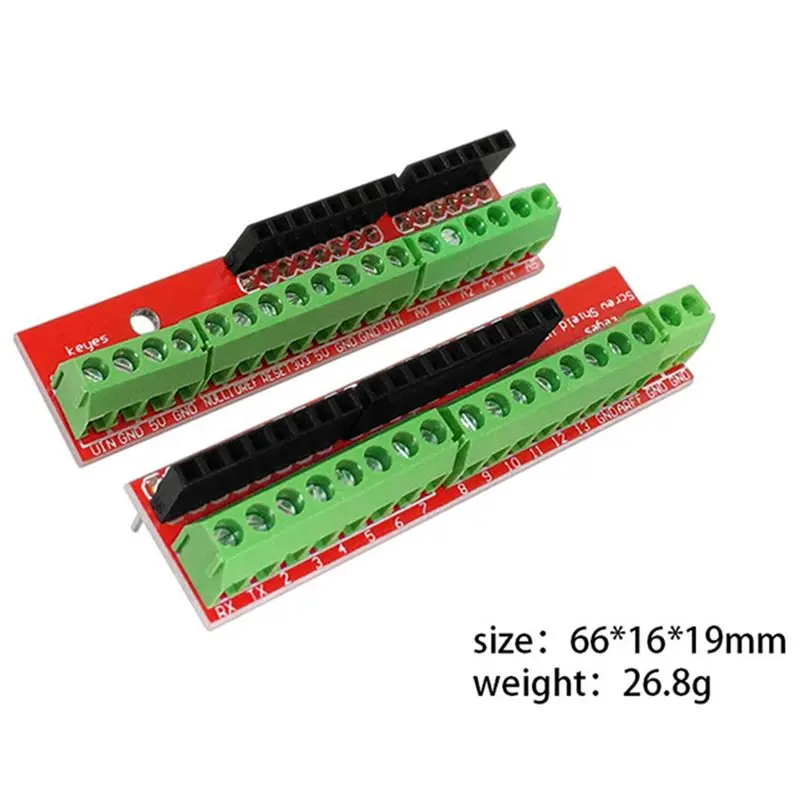 ABSQ-For Arduino R3 スクリューシールド V2 研究用ターミナル拡張ボード、強化されたサポート機能付き