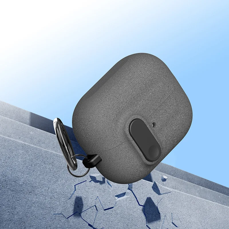 (Sandstein) Hülle für Samsung Galaxy Buds 3 FE mit sicherem Verschluss, stoßfest, für Samsung Galaxy Buds 3/3 Pro Kopfhörer-Zubehör – Detail 5