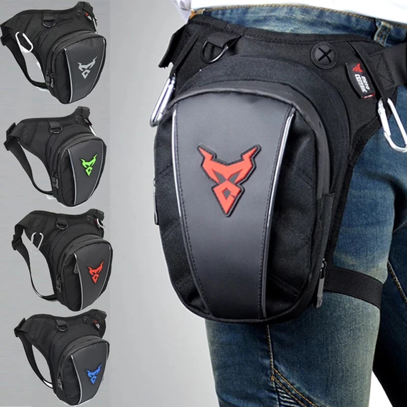 Motorcycle Drop Waist Leg Bag Thigh Belt Hip Bum Waterproof Motorbike Travel Mobile Cell Phone Purse Fanny Pack Bags