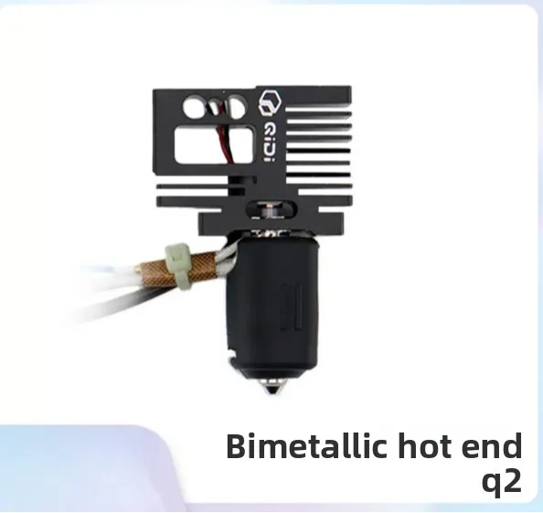 Bimetal Hotend 0.4mm Nozzle High Temp All-Metal Replacement for QIDI Q2 3D Printer Plus4 Q1-Pro X-Smart 3 X-Max 3