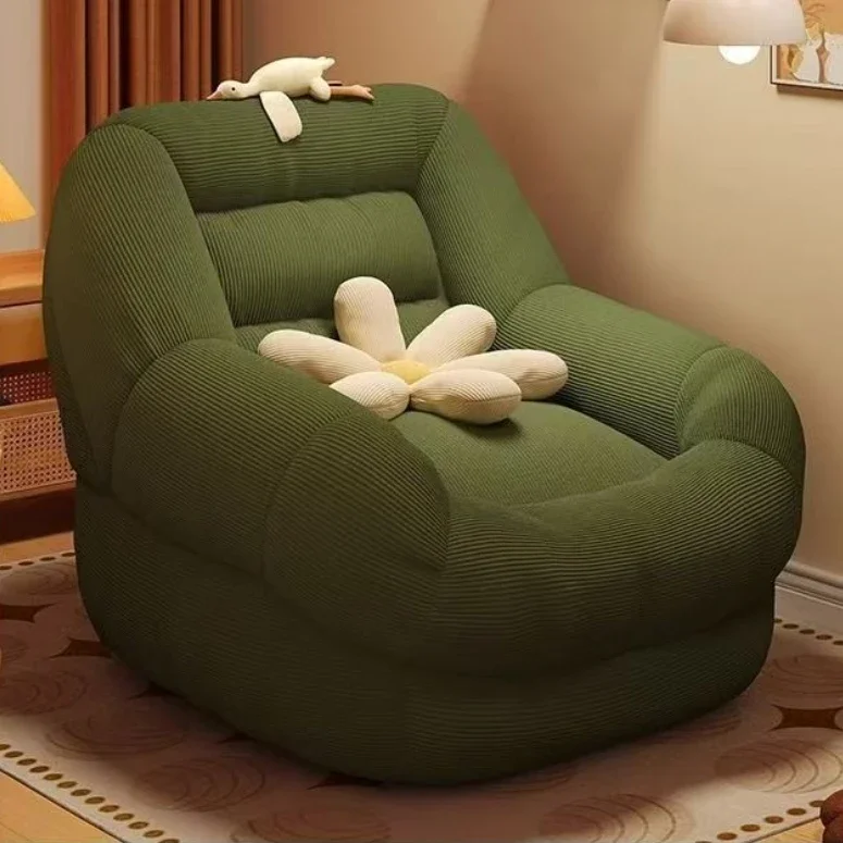 Foldable Human Dog House Backrest Chair for Balcony or Window Seat Cozy Single Person Lazy Sofa Bed Chair for Bedroom or Living