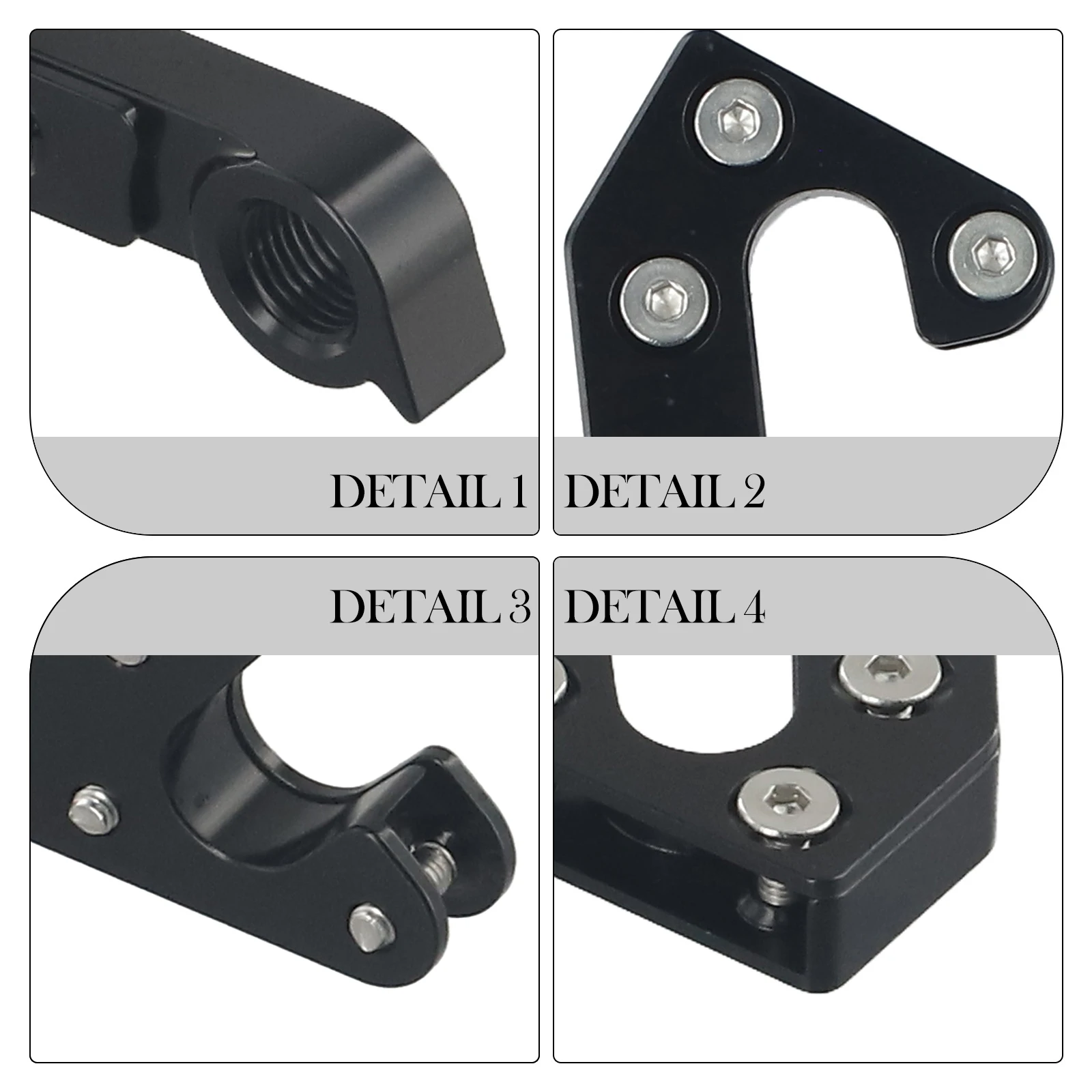 

Bicycle Rear Mech Derailleur Hanger CNC Aluminum Alloy for CAN YON Aeroad For CF For SLX SL Compatible with Various Frame Models