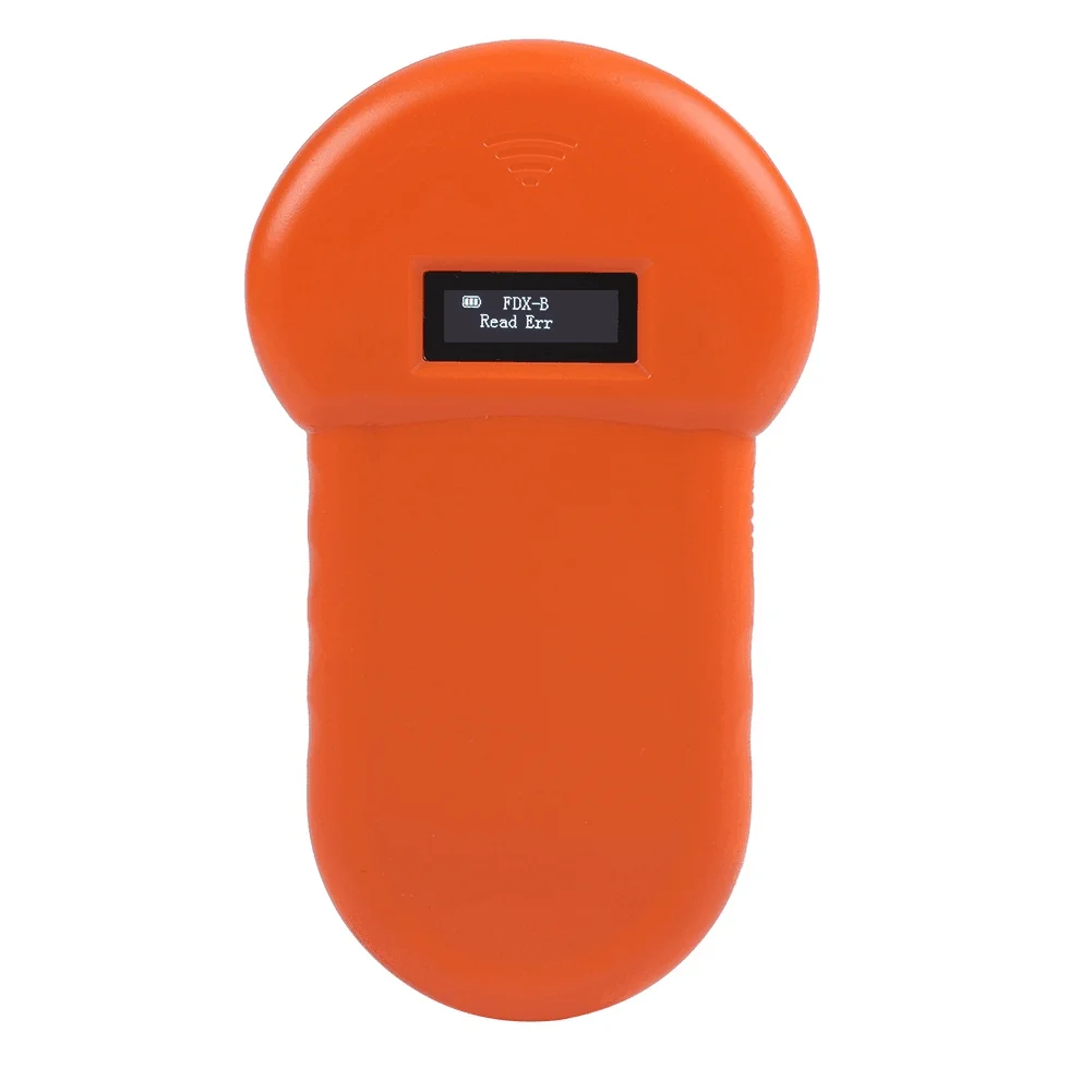Pet Scanner ISO11784 / ISO11785 FDX-B Chip ReaderTransponder USB RFID Orange Handheld Microchip Scanner für Tiere