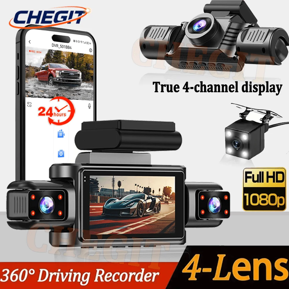 1080P Dashcam Wifi …