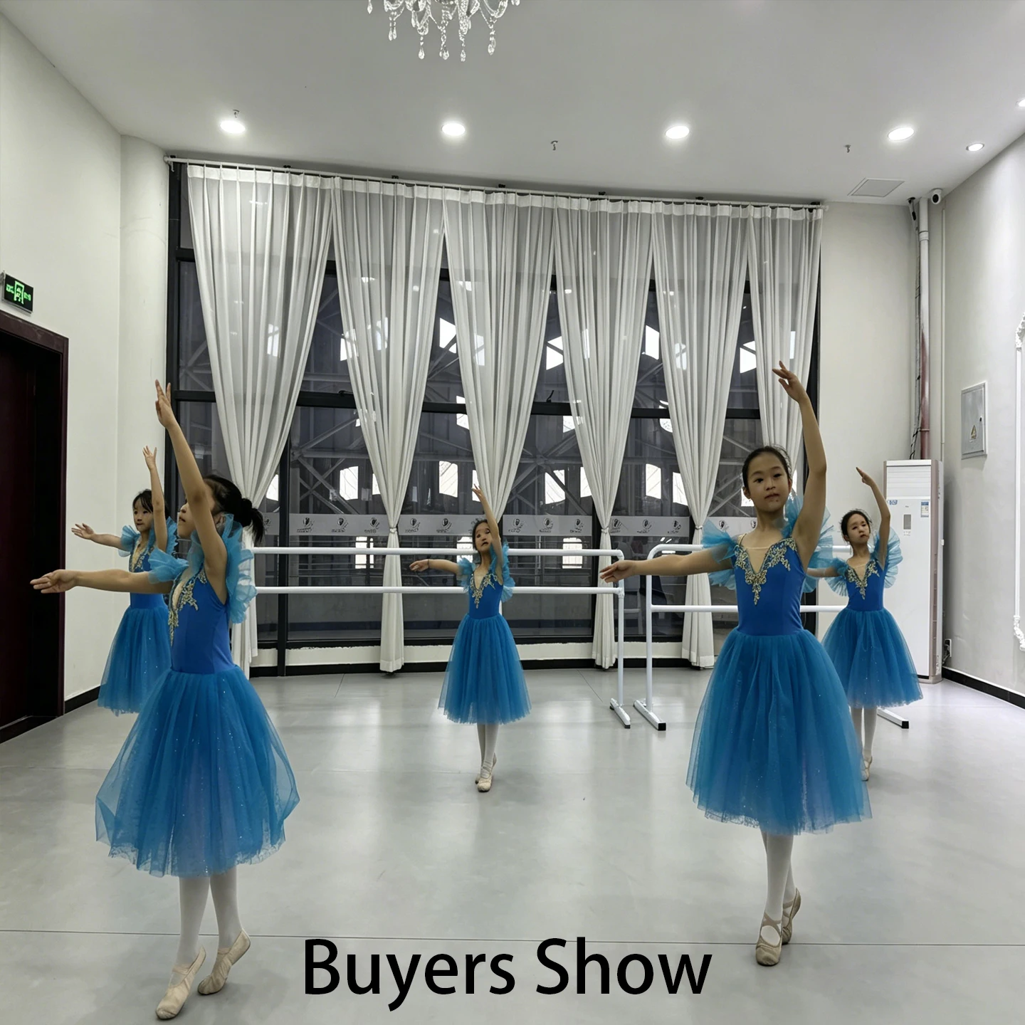 White Ballet Dress Performance Clothes Long Romantic Ballet Tutu Swan Lake Ballerine Femme Children Girls Fairy Ballet Costume