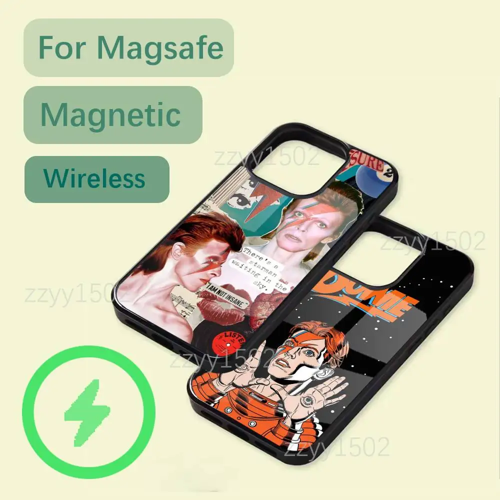 

D-DavidS Vintage B-BowieS Phone Case For iPhone 17,16,15,14,13,12,11,Pro,Max,Plus,Mini,SE4,E Magsafe Wireless Charging