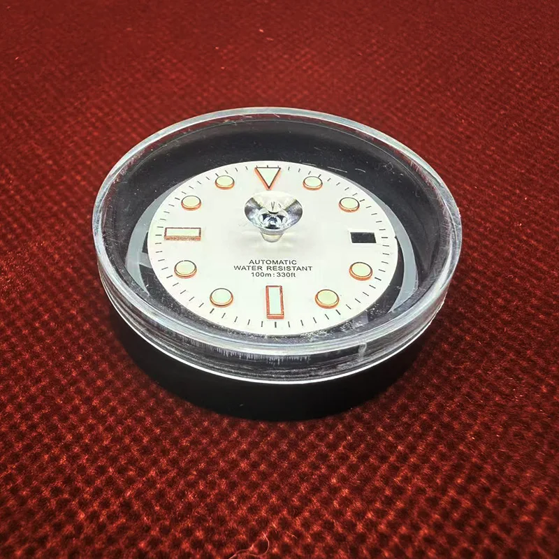 1개 NH35 NH36 4R 시계 다이얼 스크린 보호 케이스 시계 케이스 40mm 45mm 51mm 시계 제작 도구 플라스틱 시계 커버 액세서리