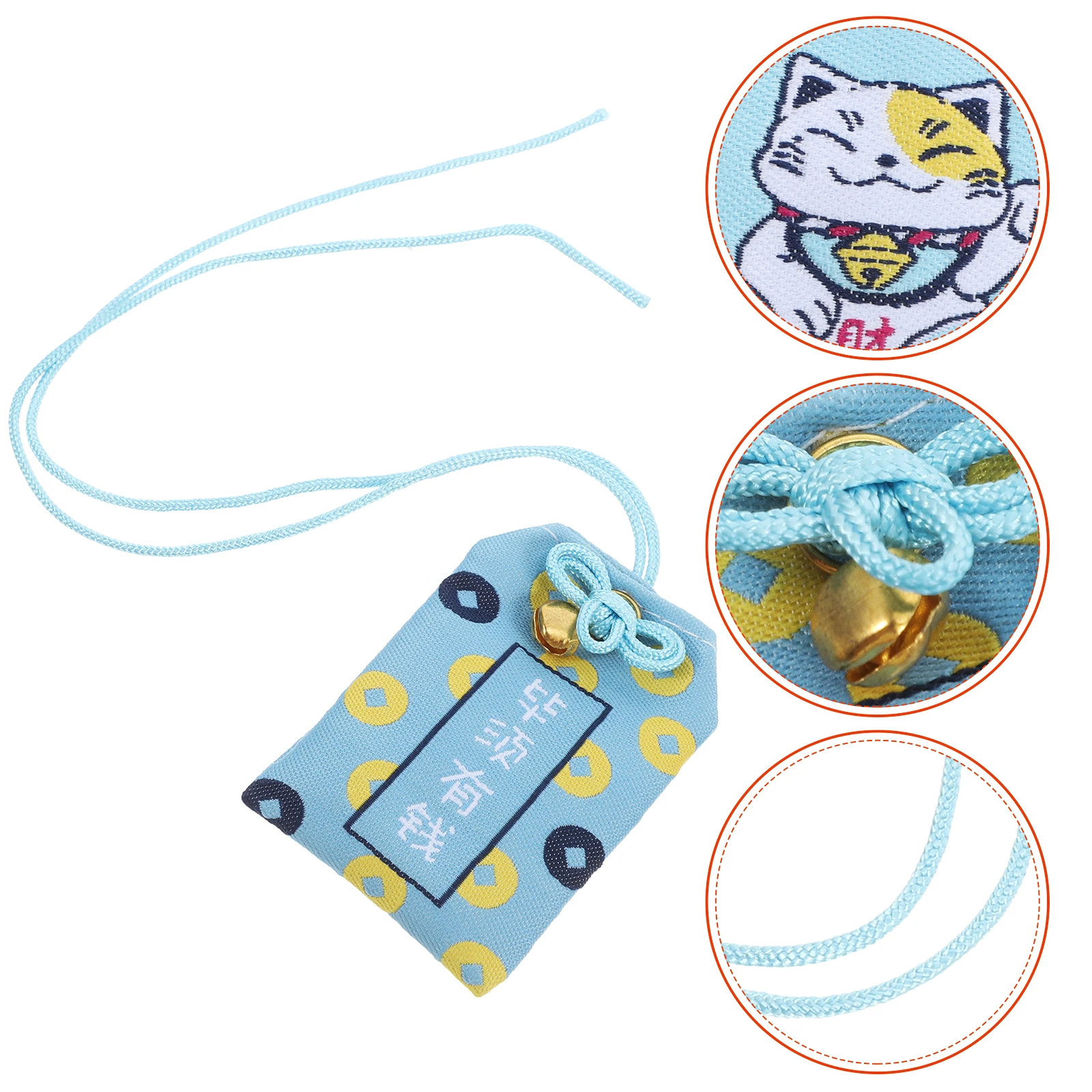 

Japanese Omori Good Luck Charms Blessing Omamori Amulet Lucky Days Car Hanging Decor Sachet Pvc Sachets Feng Shui Ornament