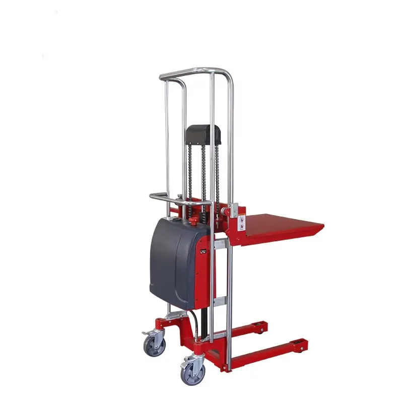 

Легкий электрический штабелер, малый гидравлический вилочный погрузчик, ручная тележка для подъема багажа, транспортное средство для перемещения грузов