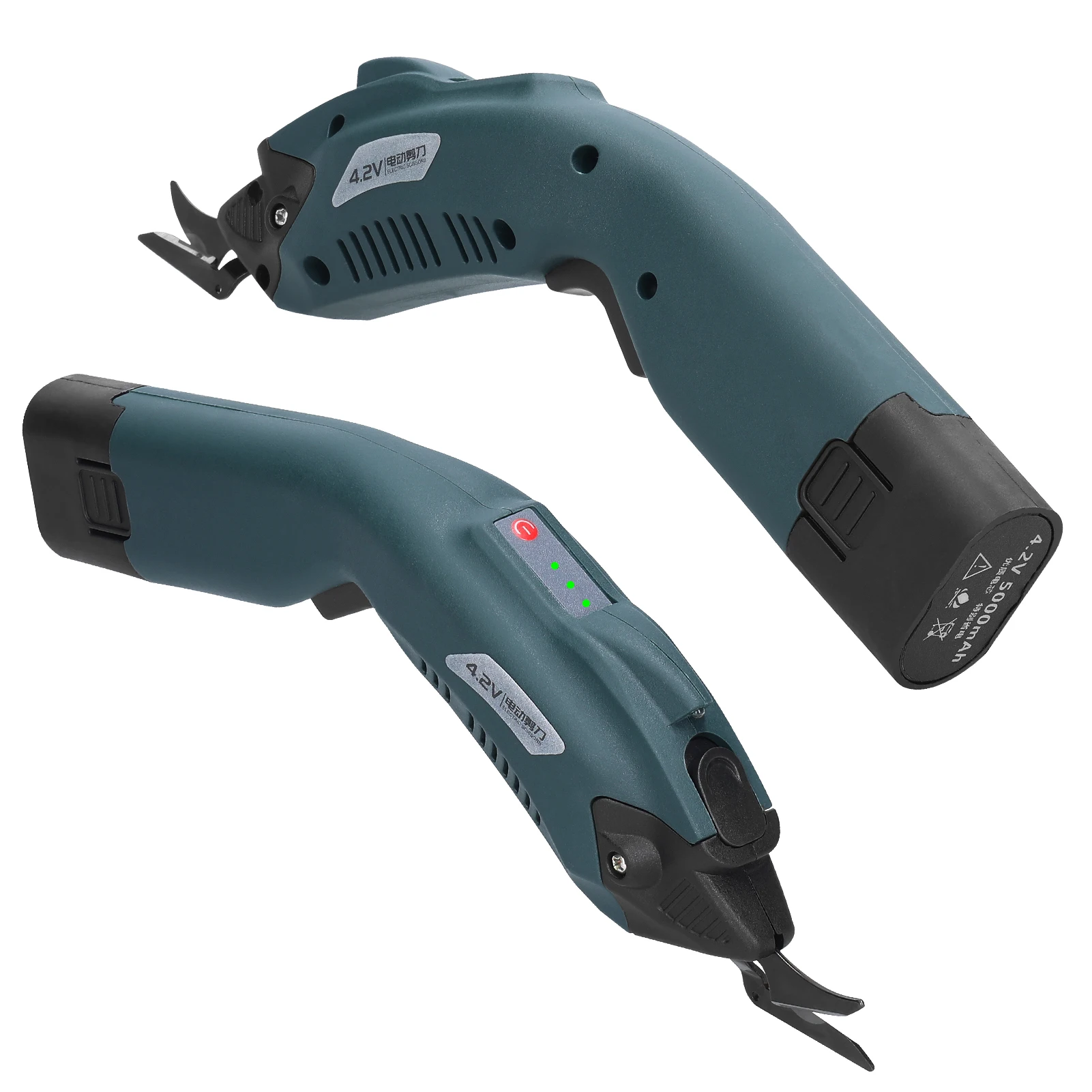 4.2 فولت قاطع القماش الكهربائي محرك عالي السرعة المحمولة آلة قطع النسيج اليدوية الورق المقوى الإسفنج الجلود السجاد السجاد تقليم