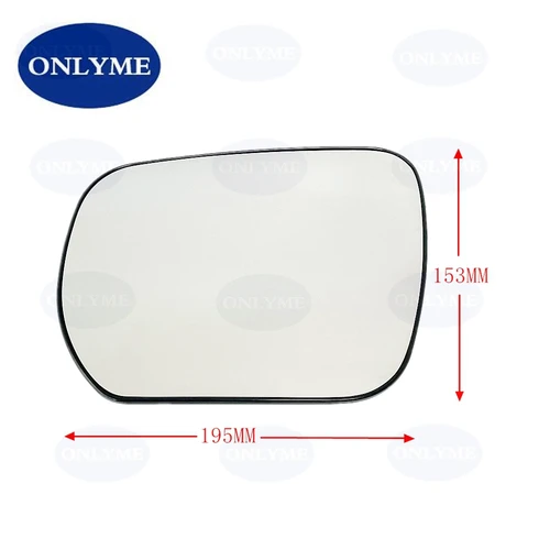 Imagen 2 del producto Espejo convexo calefactable para coche Suv, cristal para Suzuki Grand Vitara 2005 2006 2007 2008 2009 2010 2011 2012 2013 2014 2015