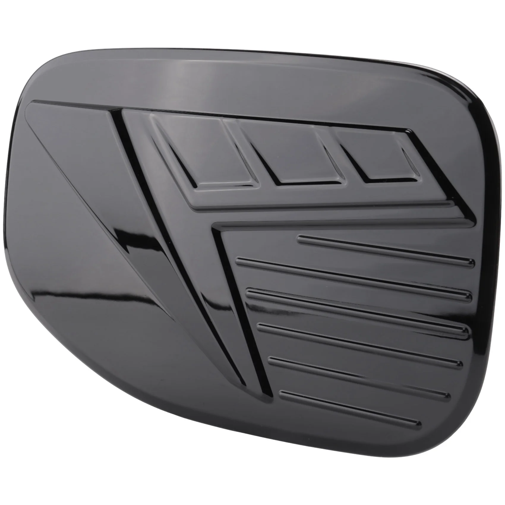 ABS Baked Black Car Fuel Filler Tank Cover Oil Fuel Tank Cap Cover Decoration Stickers for Ford Everest 2023