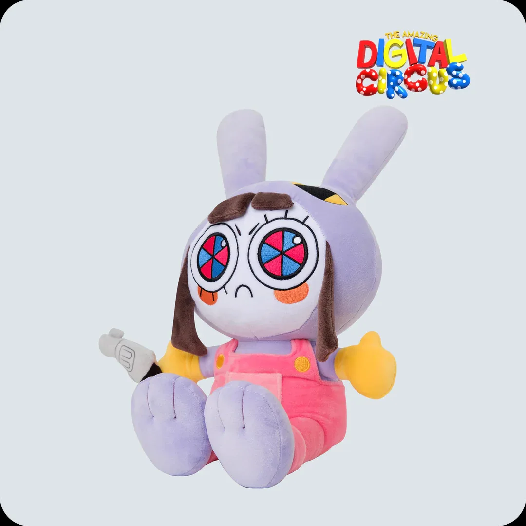 Jax-Suit Pomni disparition gars peluche jouets théâtre lapin poupée jouets en peluche enfants noël Hallown enfants cadeaux