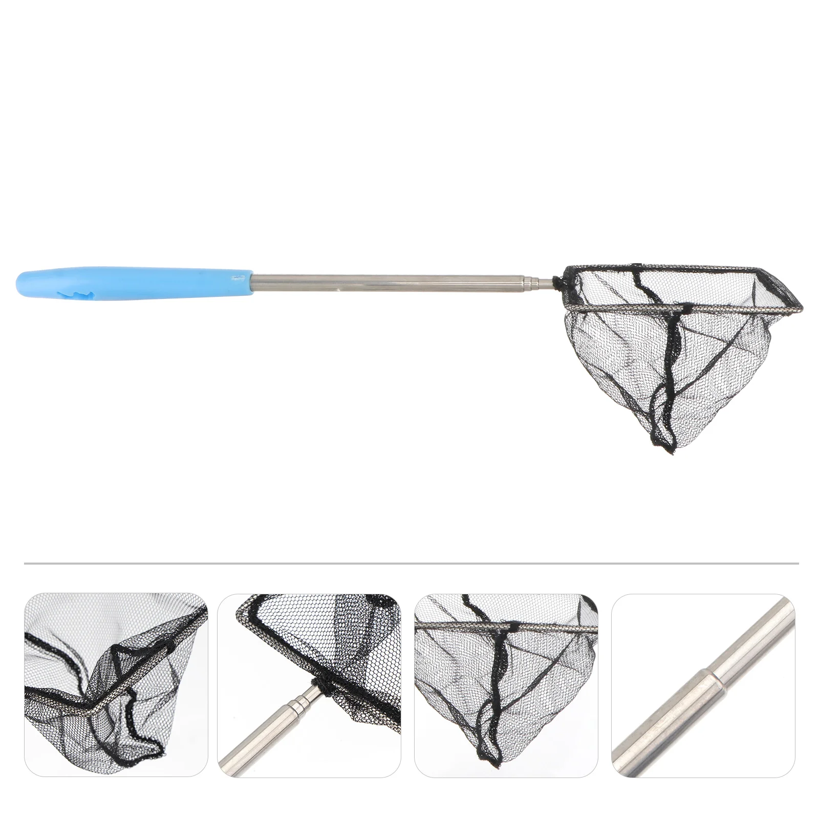 

Fish Tank Fishing Net Shrimp Supplies Tool Retractable Telescopic Dip Alloy Aquarium Mesh