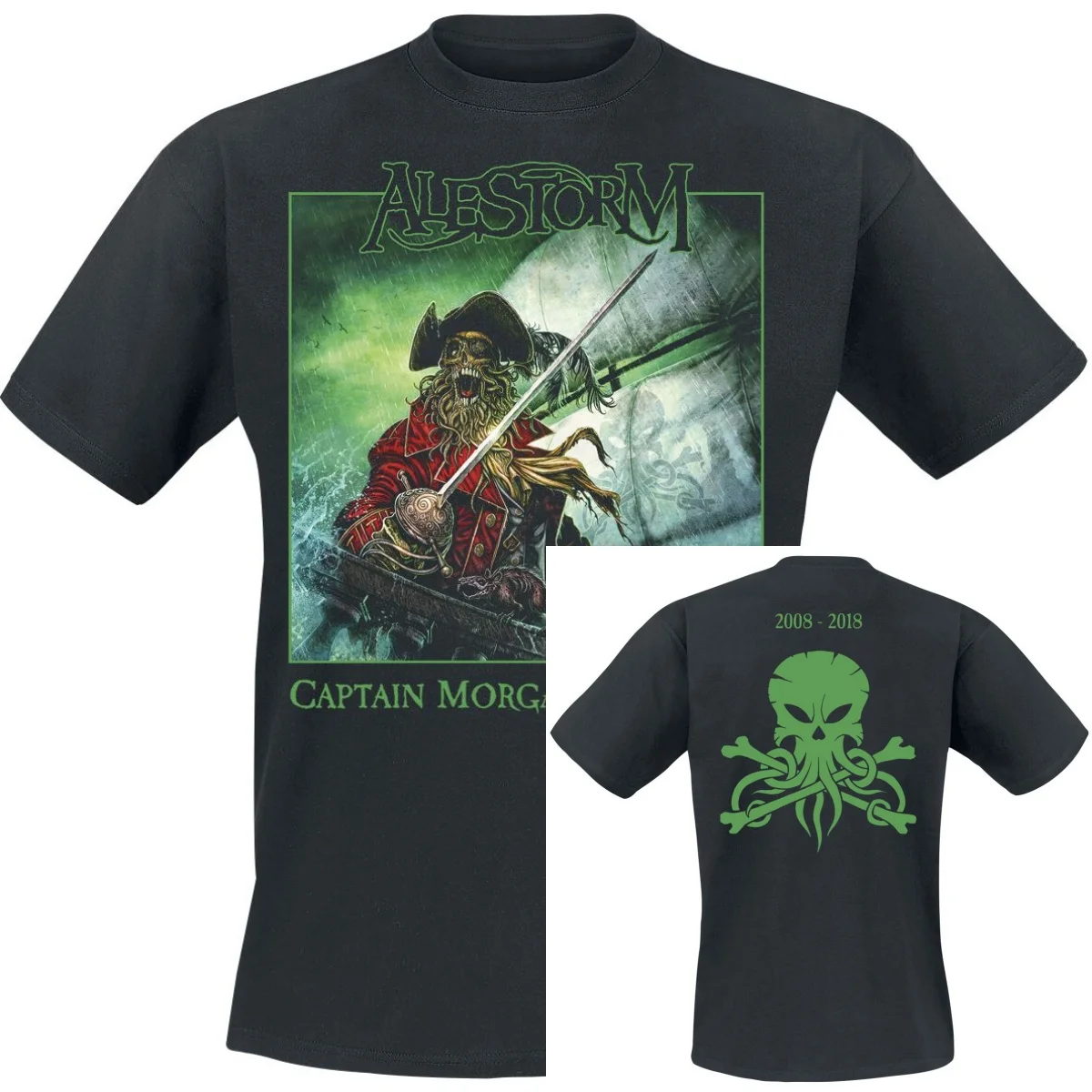 Alestorm Graphic Cotton Band T-shirt Unisex Summer Short Sleeve Fashion Brand Tee Luxury Casual Vintage Tees